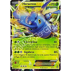 004 / 113 Heracross EX rara ex foil (IT) -NEAR MINT-