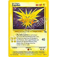 15 / 62 Zapdos rara foil unlimited (EN) -NEAR MINT-