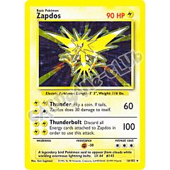 016 / 102 Zapdos rara foil unlimited (EN) -NEAR MINT-