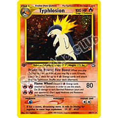 018 / 111 Typhlosion Lv. 57 rara foil 1st edition (EN) -NEAR MINT-