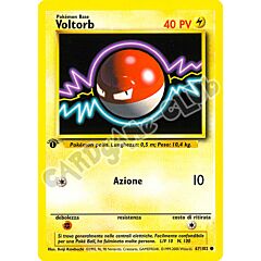 067 / 102 Voltorb comune 1a edizione (IT) -NEAR MINT-