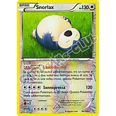 080 / 106 Snorlax rara foil reverse (IT) -NEAR MINT-