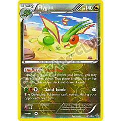 110 / 164 Flygon rara foil reverse (EN) -NEAR MINT-