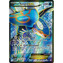 148 / 164 Kyogre EX rara segreta foil (EN) -NEAR MINT-