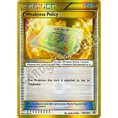 164 / 164 Weakness Policy rara segreta foil (EN) -NEAR MINT-