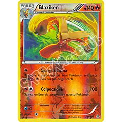 028 / 164 Blaziken rara foil reverse (IT) -NEAR MINT-