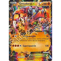 085 / 164 Groudon EX rara ex foil (IT) -NEAR MINT-