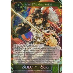 CMF1-IT060 Athos, I Tre Moschettieri super rara foil (IT) -NEAR MINT-