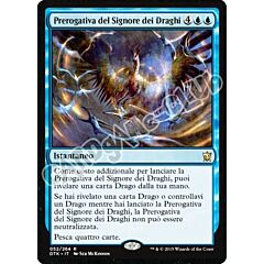 Draghi di Tarkir 052 / 264 Prerogativa del Signore dei Draghi rara (IT) -NEAR MINT-