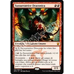Draghi di Tarkir 137 / 264 Sussuratrice Draconica rara mitica (IT) -NEAR MINT-