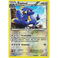 085 / 119 Exploud rara foil reverse (IT) -NEAR MINT-