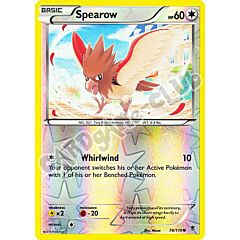078 / 119 Spearow comune foil reverse (EN)