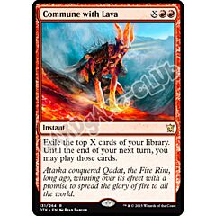 131 / 264 Commune with Lava rara (EN) -NEAR MINT-