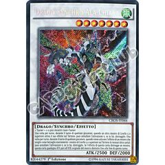 CROS-IT046 Drago Synchro Ala Chiara rara segreta 1a edizione (IT) -NEAR MINT-
