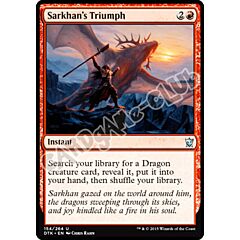154 / 264 Sarkhan's Triumph non comune (EN) -NEAR MINT-