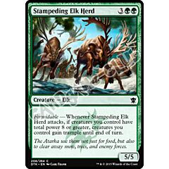 208 / 264 Stampeding Elk Herd comune (EN) -NEAR MINT-