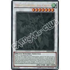 CROS-IT046 Drago Synchro Ala Chiara rara ghost Edizione Advance (IT) -NEAR MINT-