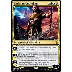 230 / 264 Sarkhan Unbroken rara mitica (EN) -NEAR MINT-