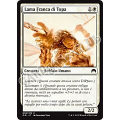 036 / 272 Lama Franca di Topa comune (IT) -NEAR MINT-