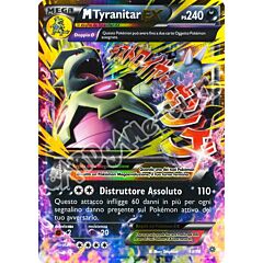 43 / 98 M Tyranitar EX rara ex foil (IT) -NEAR MINT-