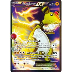 87 / 98 Ampharos EX rara segreta foil (IT) -NEAR MINT-