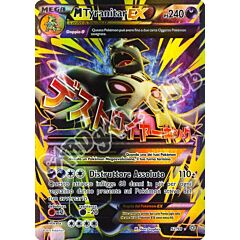 92 / 98 M Tyranitar EX rara segreta foil (IT) -NEAR MINT-