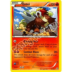 14 / 98 Entei rara normale (EN) -NEAR MINT-