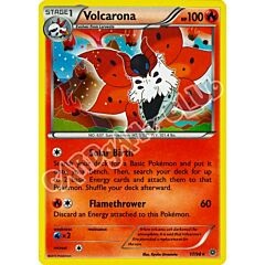 17 / 98 Volcarona rara foil (EN) -NEAR MINT-