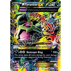 43 / 98 M Tyranitar EX rara ex foil (EN) -NEAR MINT-
