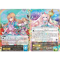 SKL1-IT092/093 Alice, la Ragazza nello Specchio / Alice, la Santa della Guarigione rara normale/foil (IT) -NEAR MINT-