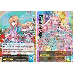 SKL1-IT092J Alice, la Santa della Guarigione / Alice, la Ragazza nello Specchio rara parallel/normale (IT) -NEAR MINT-