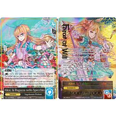 SKL1-IT093J Alice, la Valchiria delle Fiabe / Alice, la Ragazza nello Specchio rara parallel/normale (IT) -NEAR MINT-