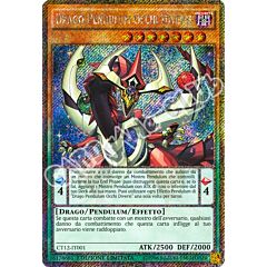 CT12-IT001 Drago Pendulum Occhi Diversi rara segreta platino Edizione limitata (IT)  -GOOD-