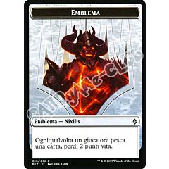 13 / 14 Emblema - Nixilis comune (IT) -NEAR MINT-