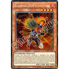 WSUP-IT032 Blazeman EROE Elementale rara segreta prismatica 1a edizione (IT) -NEAR MINT-