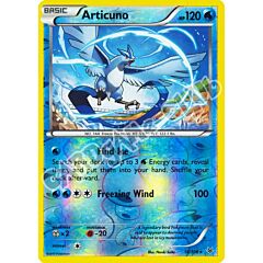 016 / 108 Articuno rara foil reverse (EN) -NEAR MINT-