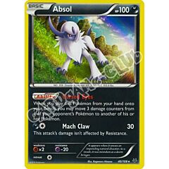 040 / 108 Absol rara foil (EN) -NEAR MINT-