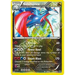 057 / 108 Salamence rara foil reverse (EN) -NEAR MINT-