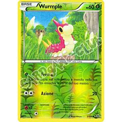 003 / 108 Wurmple comune foil reverse (IT) -NEAR MINT-