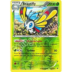 005 / 108 Beautifly rara foil reverse (IT) -NEAR MINT-