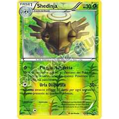 011 / 108 Shedinjia rara foil reverse (IT) -NEAR MINT-