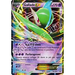 034 / 108 Gallade EX rara ex foil (IT) -NEAR MINT-