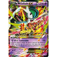 035 / 108 M Gallade EX rara ex foil (IT) -NEAR MINT-