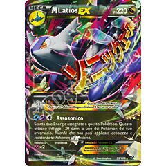 059 / 108 M Latios EX rara ex foil (IT) -NEAR MINT-