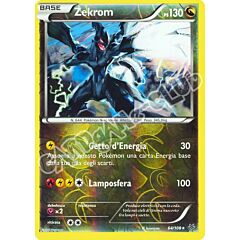 064 / 108 Zekrom rara foil reverse (IT) -NEAR MINT-