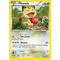 067 / 108 Meowth comune normale (IT) -NEAR MINT-