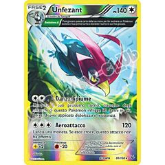 081 / 108 Unfezant rara foil reverse (IT) -NEAR MINT-