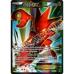 119 / 122 Scizor EX rara segreta foil (IT) -NEAR MINT-