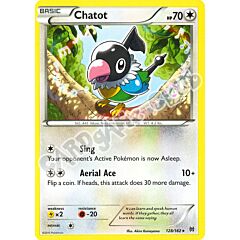 128 / 162 Chatot rara normale (EN) -NEAR MINT-