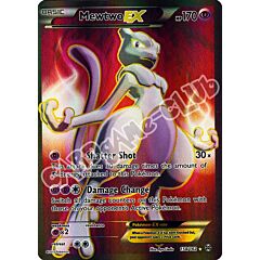 158 / 162 Mewtwo EX rara segreta foil (EN) -NEAR MINT-
